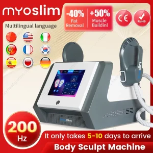 New RF MYOslim Sculpt Machine EMS Body Sculpting Weight Loss Massager Device 15 Electromagnetic Fat Slimming Muscle Stimulation