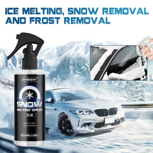 Car Deicing Agent Winter Car Snowmelt Spray Automobile Defrost Tool Remove Snow Ice Frost Melting Defrost Antifreezing