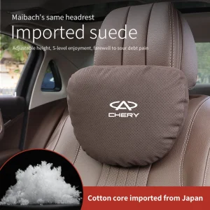 Chery Tiggo 3 4 5 7 Pro 8 Plus Arrizo 7 GX 5x EQ7 Fulwin 2 A3 A5 Car Headrest Neck Support Seat Lumbar Cushion Soft Neck Pillow