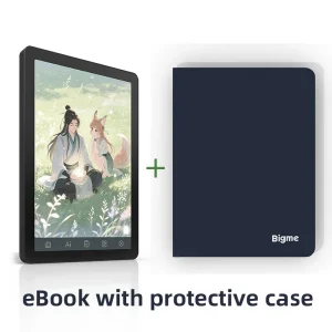 Bigme B6 Electronic book, 6'' color e-ink ebook reader 36-level front light Android 14 OS w/ Google Play, Eye-Protecting ereader