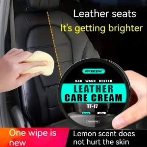 Car leather seat care oil multi-function face cream interior polishing decontamination refurbished leather sofa cleaner