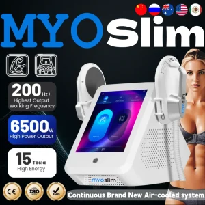 MYOslim 6500W PRO EMS Body Sculpt Machine Hi-emt Lose Weight Body Slim Muscle Stimulation Professional Beauty Salon Equipment