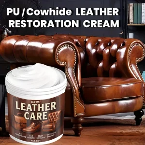 Leather Care Cream Maintain Furniture Shoes Car Interior Restoring Gloss Repair Cracked Nourishing Darken Leather Cream